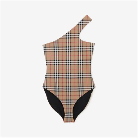 costumi mare burberry massa boutique|Costume da bagno Check (Beige archivio) .